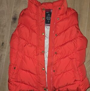 GAP Red Puffer Vest